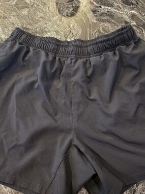 Gymshark Black Athletic Elastic-Waist Shorts